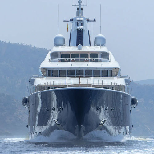 Megayate de crucero - ALAIYA - Lurssen Yachts - clásico / raised pilothouse / con piscina