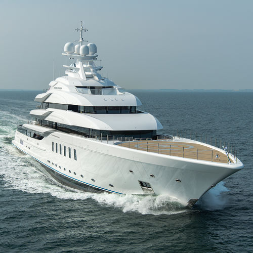 Megayate de crucero - MADSUMMER - Lurssen Yachts - raised pilothouse / con piscina / con helipuerto