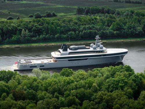 Megayate de crucero - Nausica&auml; - Lurssen Yachts - para expedición / expedición / raised pilothouse