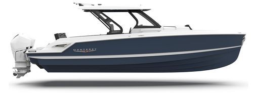 Barco cabinado fueraborda - ELITE 34 OB - Monterey Boats - bimotor / open / con consola central