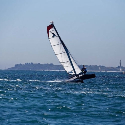 Catamarán deportivo de recreo - TWINCAT 15 - 2win - para escuela / doble / con un trapecio