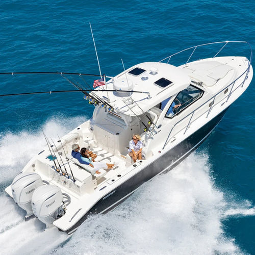 Barco cabinado fueraborda - OS 325 Offshore - Pursuit Boats - bimotor / open / con doble consola
