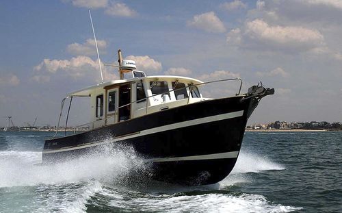 Barco de motor de pesca-paseo fueraborda - 850  - Rhea Marine - intraborda / diésel / bimotor