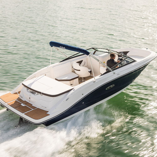 Runabout intraborda - SPX 230 - Sea Ray - con doble consola / bow-rider / open