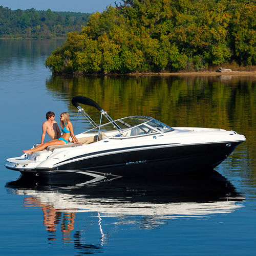 Deck-boat intraborda - 215LR - Stingray Boats - con doble consola / de esquí acuático / 11 personas máx.