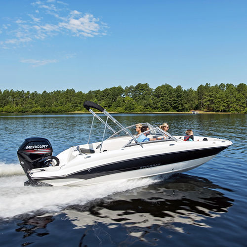 Deck-boat fueraborda - 191DC - Stingray Boats - de esquí acuático / de pesca deportiva / 9 personas máx.
