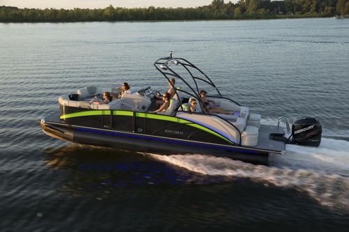 Barco pontón fueraborda - S3 Extreme - Sylvan Pontoons - 11 personas máx.