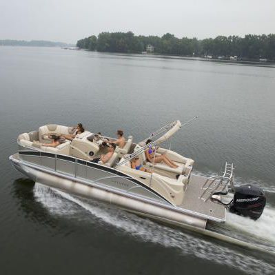 Barco pontón fueraborda - S3 Port - Sylvan Pontoons - 13 personas máx.