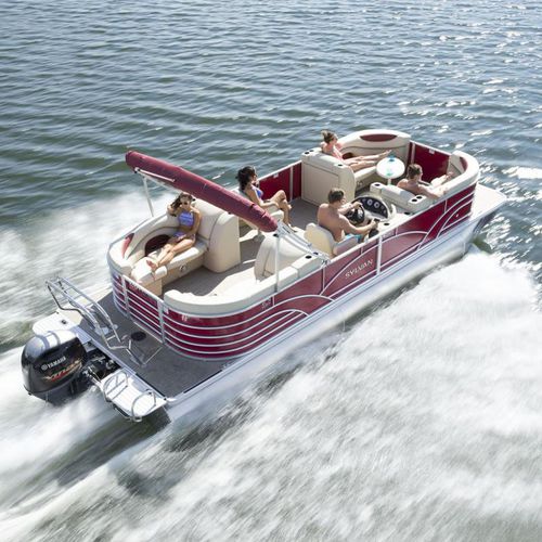 Barco pontón fueraborda - 820 Cruise - Sylvan Pontoons - 9 personas máx.