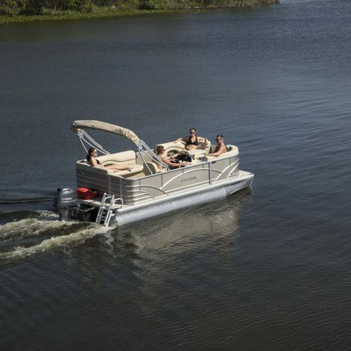 Barco pontón fueraborda - 8520 Cruise - Sylvan Pontoons - 10 personas máx.