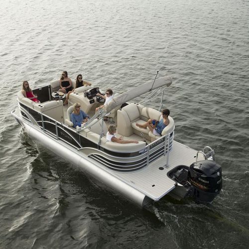 Barco pontón fueraborda - 8522 Cruise Port LE - Sylvan Pontoons - 12 personas máx.