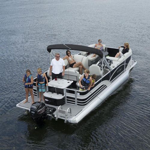 Barco pontón fueraborda - 8520 Cruise-n-Fish LE - Sylvan Pontoons - de pesca deportiva / 10 personas máx.