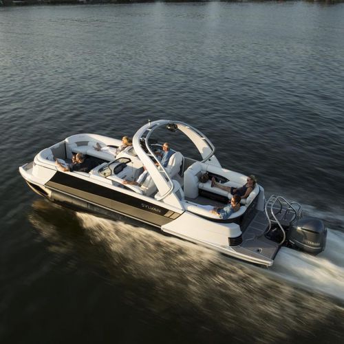 Barco pontón fueraborda - M5 CRS DC - Sylvan Pontoons - 14 personas máx.