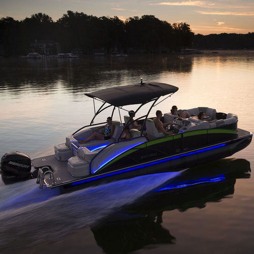 Barco pontón fueraborda - S5 Extreme - Sylvan Pontoons - tri-tube / 14