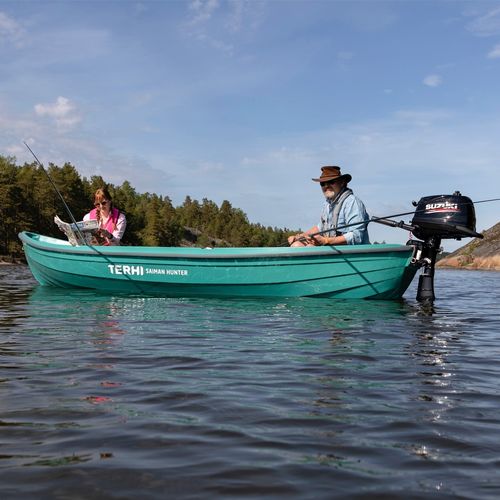 Bote fueraborda - Saiman Hunter - Terhi Oy - open / de pesca deportiva / 4 personas máx.