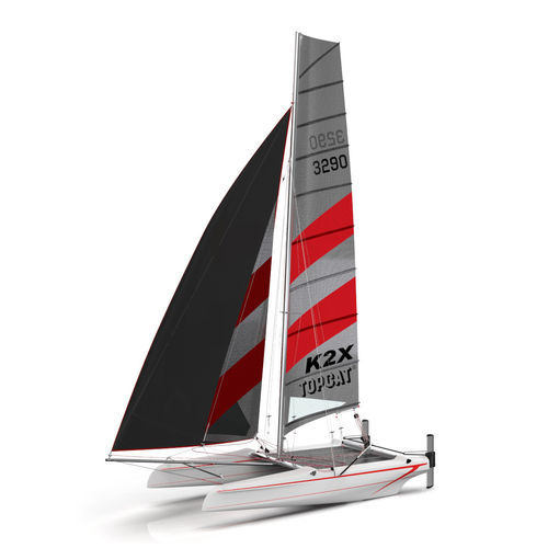 Catamarán deportivo de recreo - K2X - Topcat - de regata / para escuela / individual