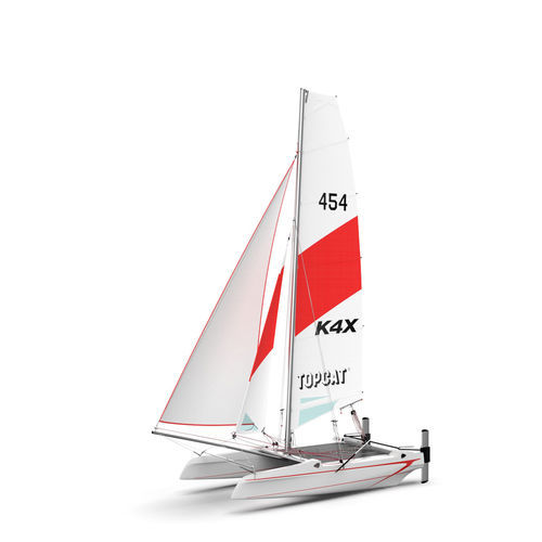 Catamarán deportivo de recreo - K4X - Topcat - de regata / para escuela / individual