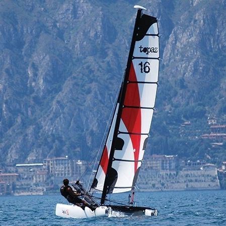 Catamarán deportivo de recreo - TOPAZ 16 - Topper - para escuela / doble / con dos trapecios
