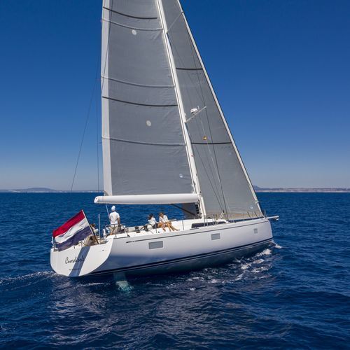 Yate de vela de crucero - 65 - Nautor Swan - con 3 camarotes / con popa abierta / de doble timón
