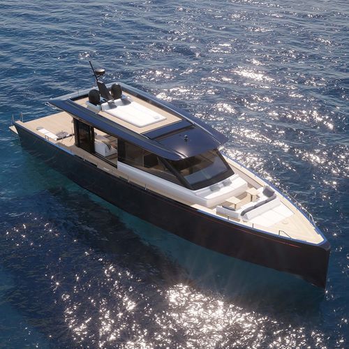 Yate a motor de crucero - ARROW - Nautor Swan - con hard-top / con 3 camarotes / con 2 camarotes