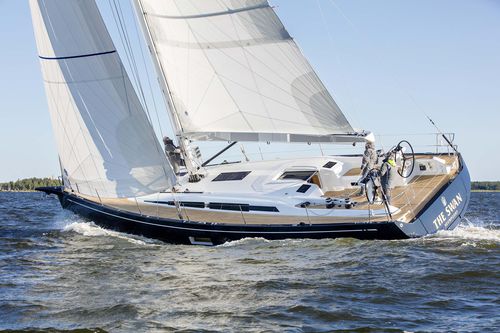 Yate de vela de crucero - 51 - Nautor Swan - de regata / con 3 camarotes / con popa abierta