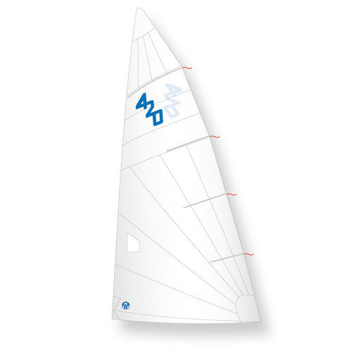 Vela mayor - M-11 - North Sails Sailmaking - para monotipo / de poliéster / 420