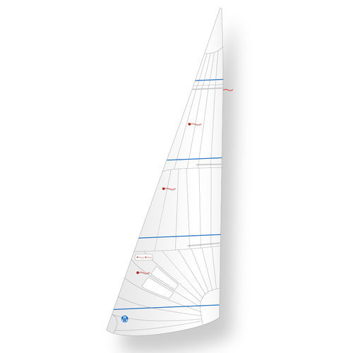 Foque - LM-6R - North Sails Sailmaking - para monotipo / corte radial / de poliéster