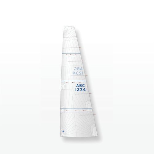 Vela mayor - SQUARE TOP - North Sails Sailmaking - para velero de regata / para vela ligera / de membrana