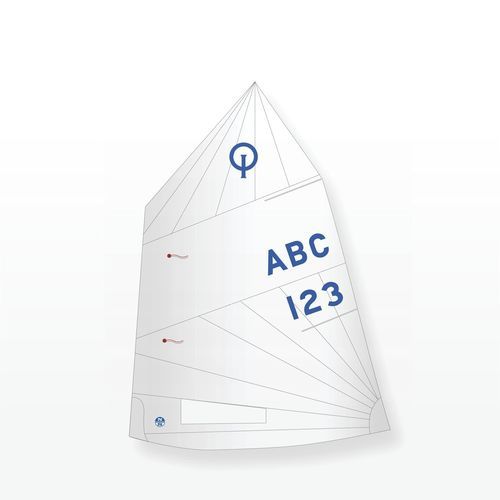Vela mayor - V-2 - North Sails Sailmaking - para vela ligera / cross-cut / Optimist