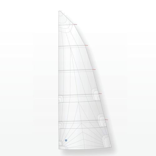Vela mayor - HIGH ROACH - North Sails Sailmaking - para velero de crucero / de poliéster / Dyneema®