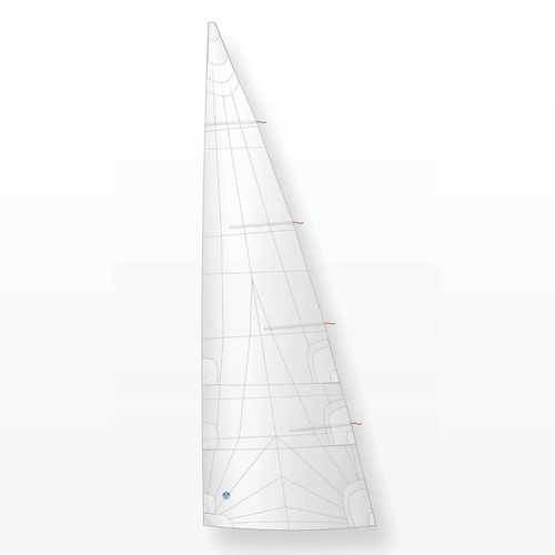 Vela mayor - North Sails Sailmaking - para velero de crucero / de poliéster / Dyneema®