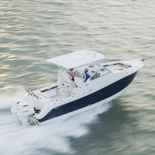 Walkaround fueraborda - 280 CX - EdgeWater Power Boats - bimotor / con doble consola / de pesca deportiva