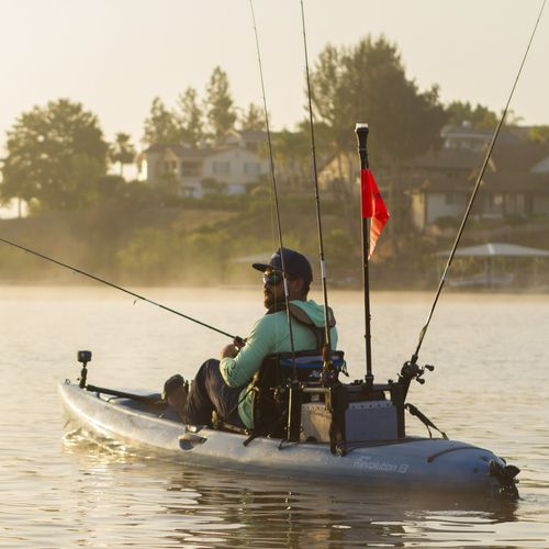 Kayak sit-on-top - MIRAGE REVOLUTION 13 - Hobie Cat USA - de recreo / de pesca / de mar