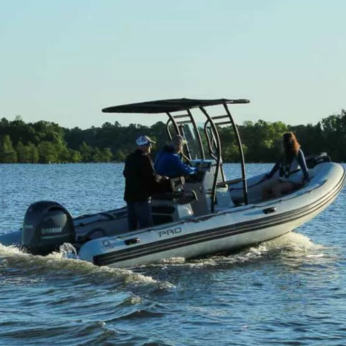 Embarcación neumática fueraborda - PRO 6.5 - ZODIAC - RIB / con consola central / open