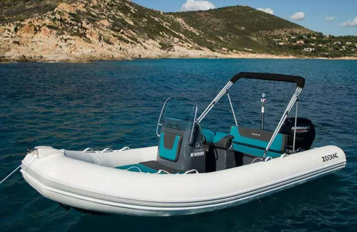 Embarcación neumática fueraborda - MEDLINE 580 - ZODIAC - RIB / con consola lateral / open