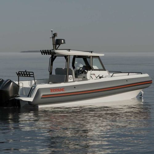 Embarcación neumática fueraborda - X9CC - ZODIAC - bimotor / semirrígida / open