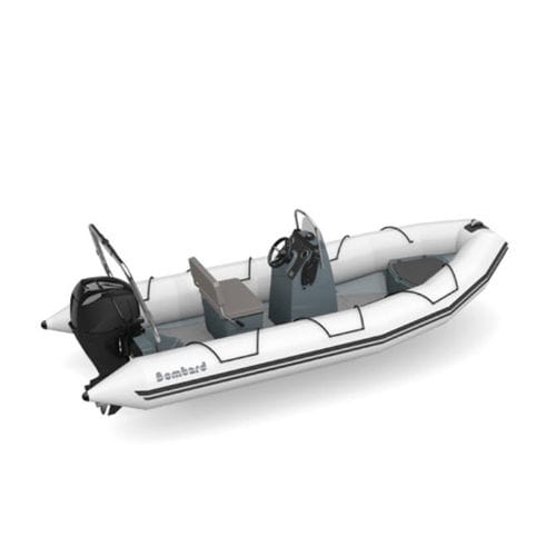 Embarcación neumática fueraborda - 500 - Bombard - semirrígida / con consola central / open