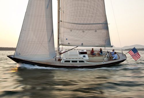 Velero de crucero - M42 - Morris Yachts - con 1 camarote / con mástil de carbono
