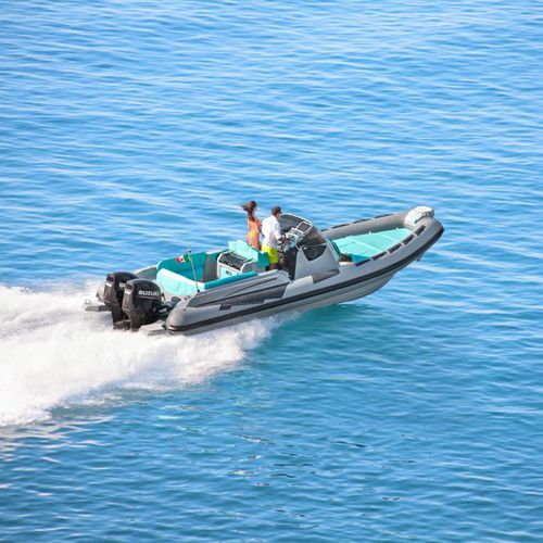 Embarcación neumática fueraborda - CAYMAN 27.0 - Ranieri International - bimotor / semirrígida / con consola central