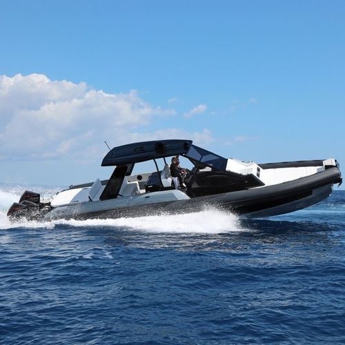 Embarcación neumática fueraborda - CAYMAN 45.0 - Ranieri International - bimotor / con hard-top / 16 personas máx.