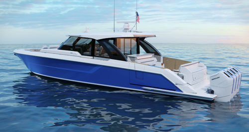 Yate a motor de pesca - 56LS - Tiara Yachts - de deporte / con hard-top