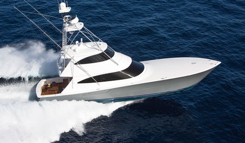 Yate a motor de pesca deportiva - 72EB - Viking Yachts - convertible / con fly cerrado / con 4 camarotes