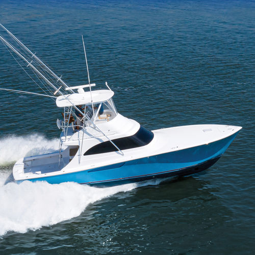 Barco cabinado intraborda - 46 BF - Viking Yachts - diésel / open / de crucero