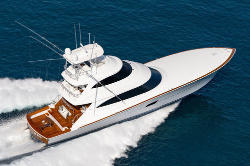 Yate a motor de pesca deportiva - 90 SB - Viking Yachts - convertible / con fly cerrado / con consola central