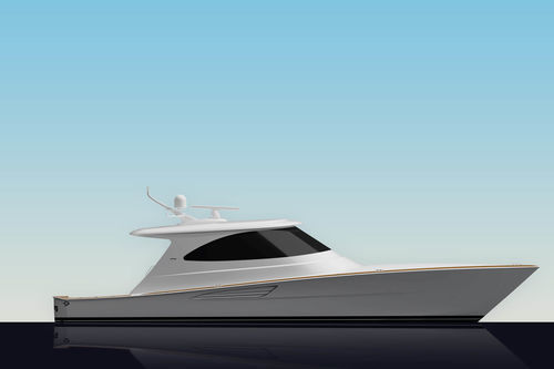Yate a motor de pesca deportiva - 64 SC - Viking Yachts - convertible / con hard-top / intraborda