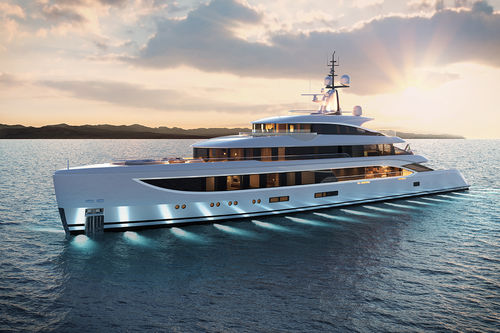 Megayate de crucero - B.NOW 67M - Benetti - clásico / raised pilothouse / con 7 camarotes
