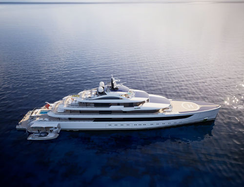 Megayate de crucero - LIFE  - Benetti - raised pilothouse / con 7 camarotes / de acero