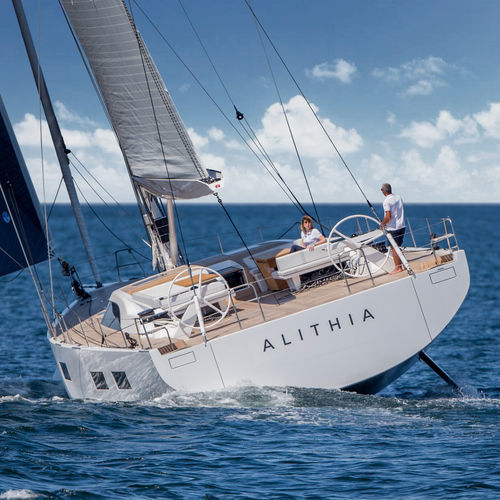 Yate de vela de crucero - 80 RS - Solaris Yachts srl - con 5 camarotes / con popa abierta / con bauprés