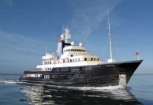 Mega-yate de lujo para expedición - VRIPACK 60 - Derecktor - raised pilothouse / de desplazamiento / de aluminio