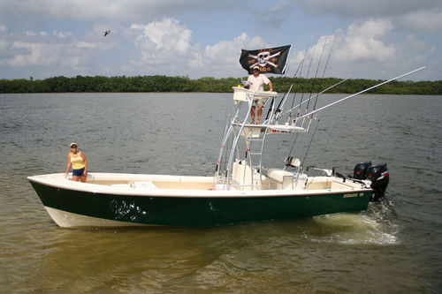 Barco open fueraborda - 30 Dorado SE - Dorado - bimotor / con fly / de pesca deportiva